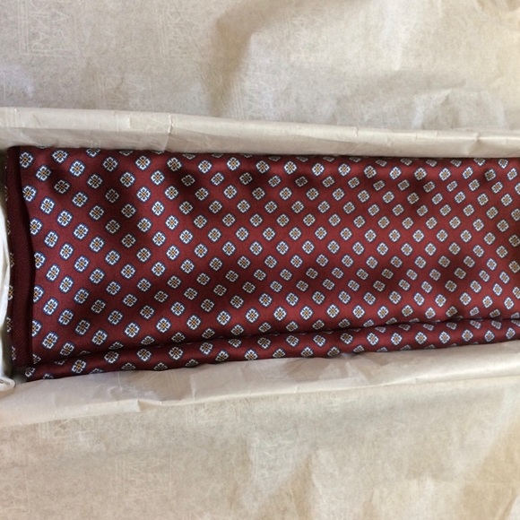 Jos. A. Bank Other - ⚜️LAST ONE Scarf - Burgundy, Silk & Wool JosABanks